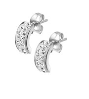 Boucles d'oreilles Divine blanc 1