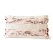 Coussin coton brodé - Terra Cotta 1