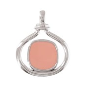 Pendentif Escale rose