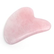 Pierre de massage Gua Sha - Quartz Rose